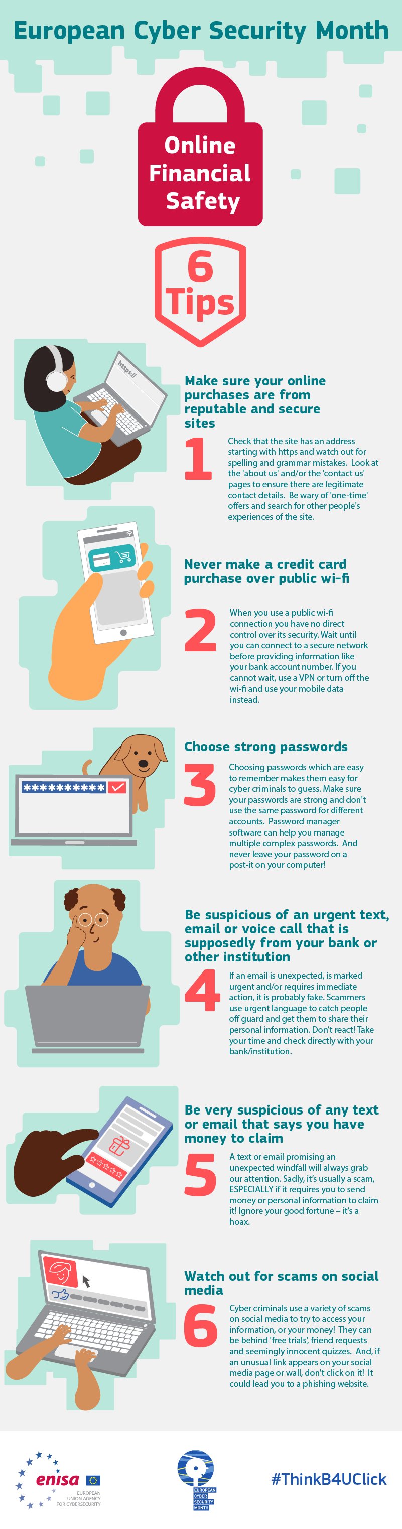 6 tips for financial online safety