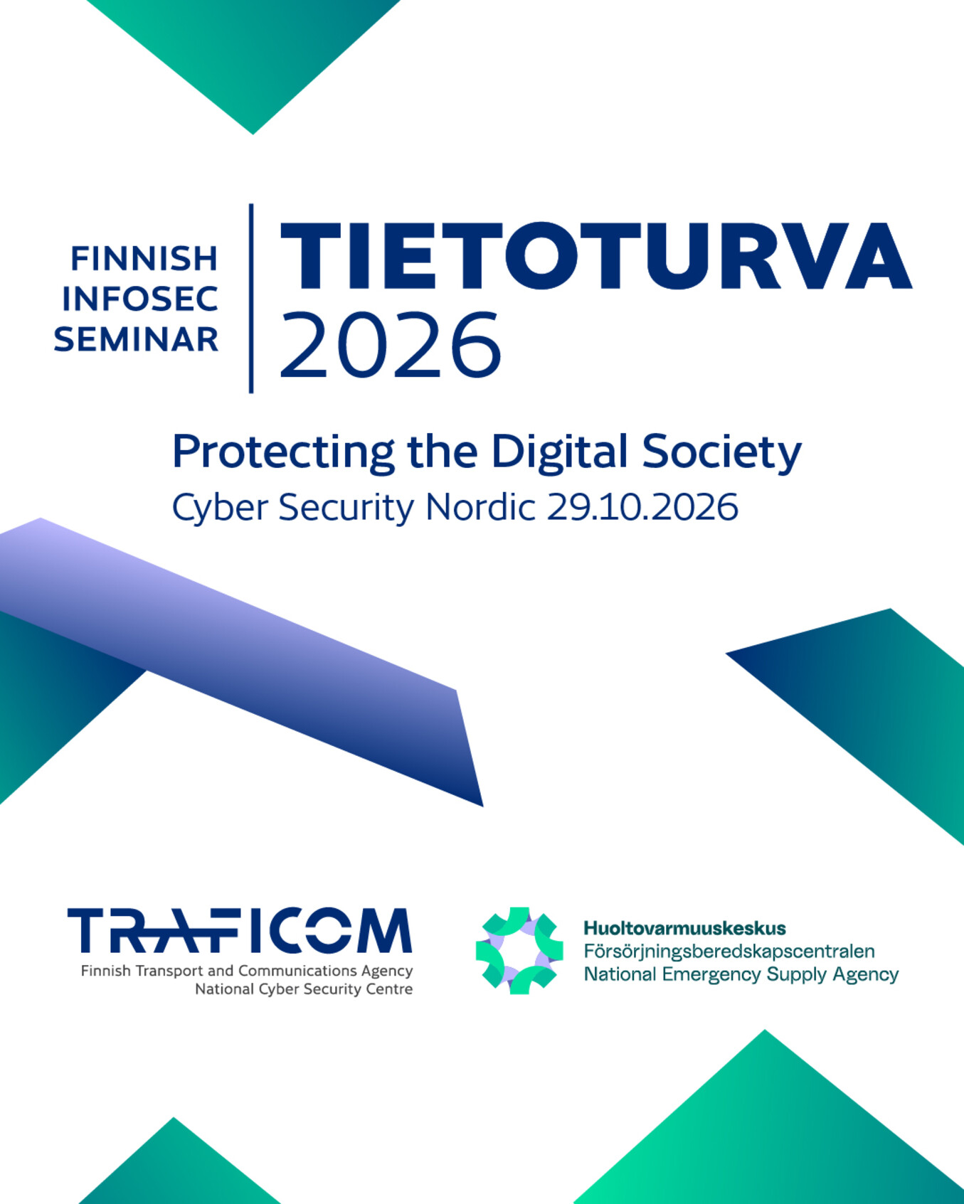 Tietoturva 2026 seminaari lokakuussa 2026