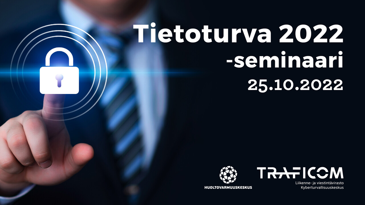 Tietoturva 2022 seminaarin ilmoitus