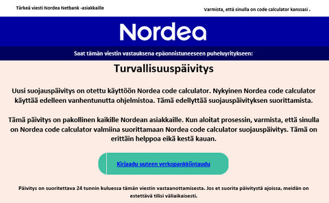 Rikolliset urkkivat suomalaisten pankkitunnuksia – ota talteen vinkit  turvalliseen asiointiin | Kyberturvallisuuskeskus