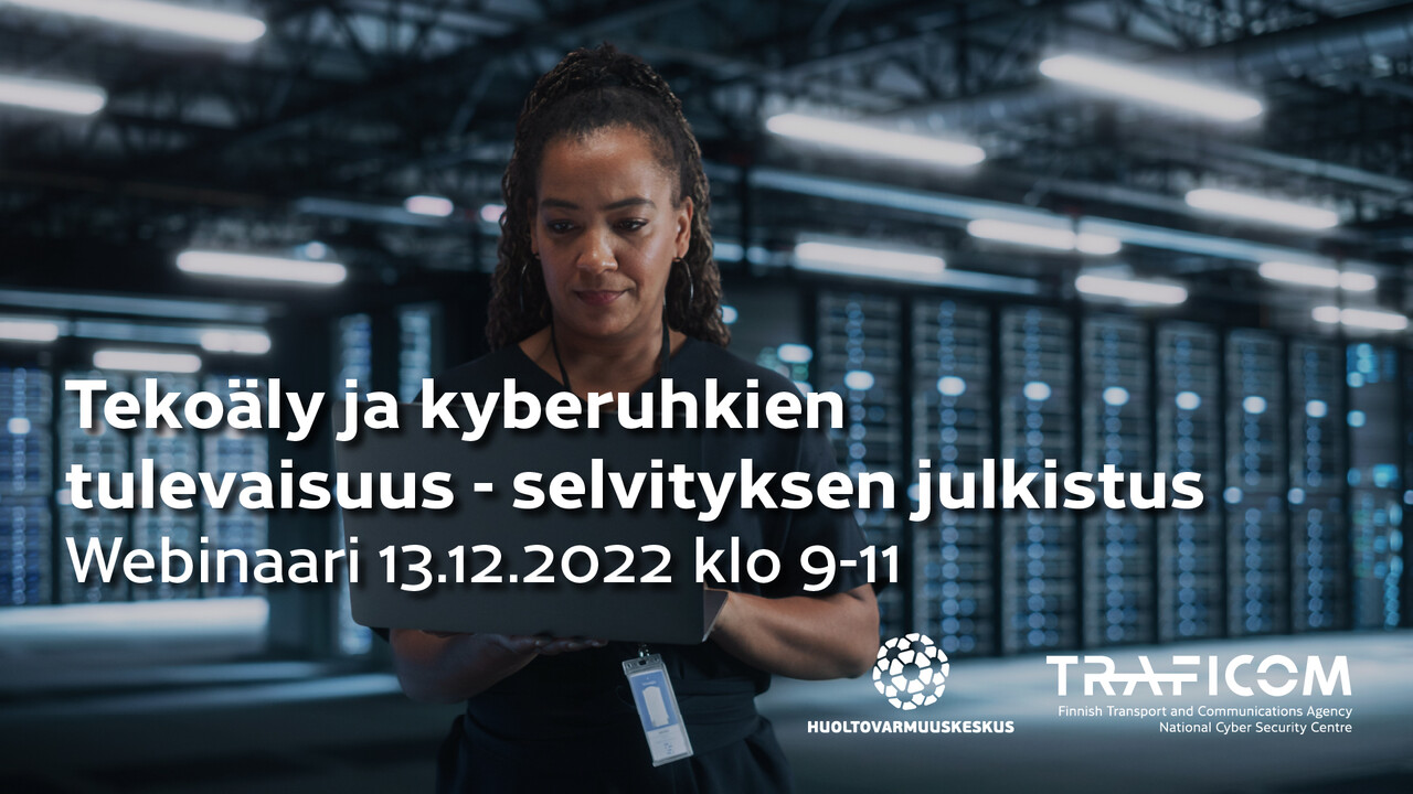 Tekoälyselvityksen julkistuswebinaari 13.12. klo 9-11