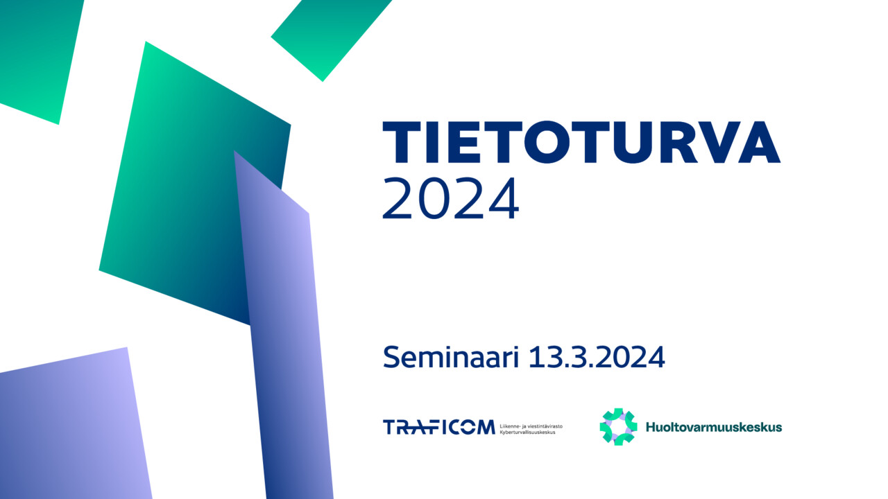 Tietoturva 2024 -seminaari 13.3.2024